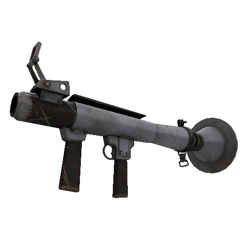 Strange Cool Steel Brushed Rocket Launcher (WellWorn) backpack.tf